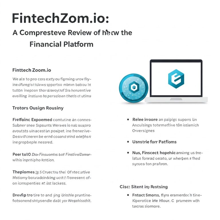 FintechZoom.io: A Comprehensive Review of the Financial Platform