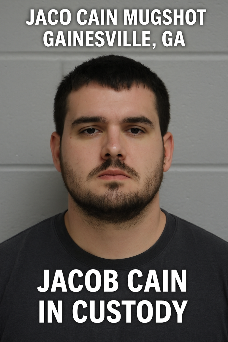 jacob cain mugshot gainesville ga : Jacob Cain in Custody