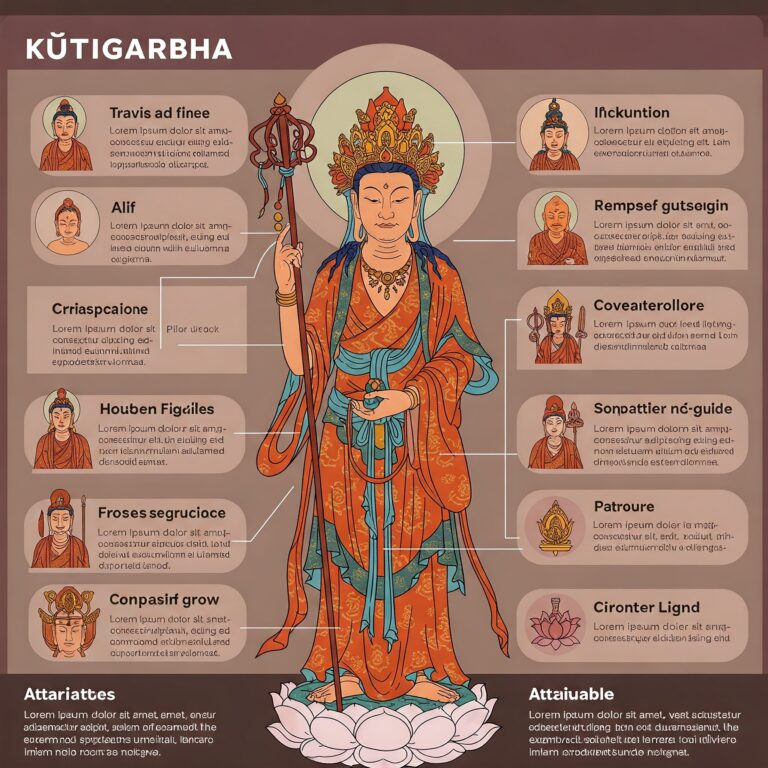 The Full Breakdown: Kṣitigarbha Bodhisattva Image (1920x1080)